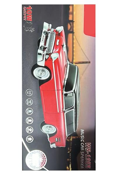 Klasik Araba Usb-Tf-Fm Radyo Bluetooth Hoparlör Dekoratif Müzik Kutusu Araba