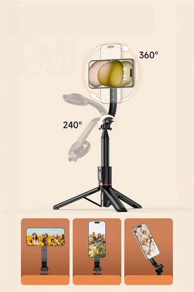 L20 Çok Amaçlı Tripod Kumandalı Selfie Çubuğu