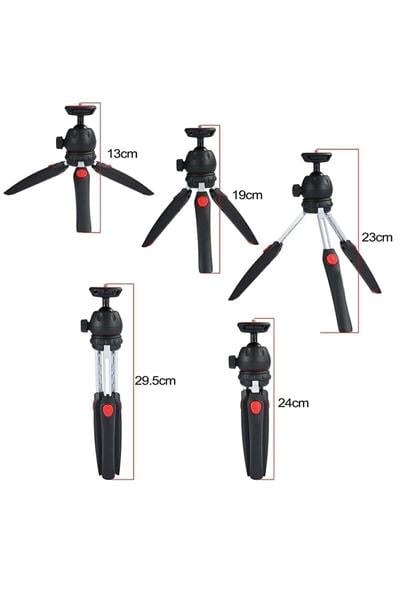 Makyaj Ring Light Youtuber Tiktok Çekim Işığı 10 Inç 2.1 Mt Tripod Profesyonel Masa Üstü Ayaklı
