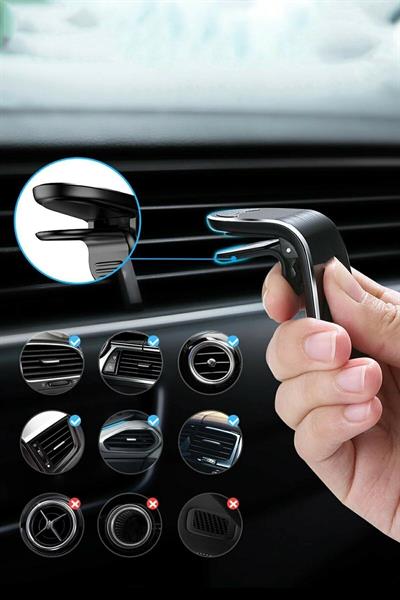 Manyetik Araba Araç Içi Telefon Tutucu Otomobil Aparat Mıknatıslı Tutacak