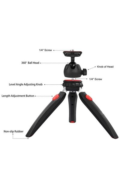 Ensiga Masa Üstü Işık Ring Light 10 Inç Led Mini Masa Tripodlu Video Stüdyo Makyaj Işığı