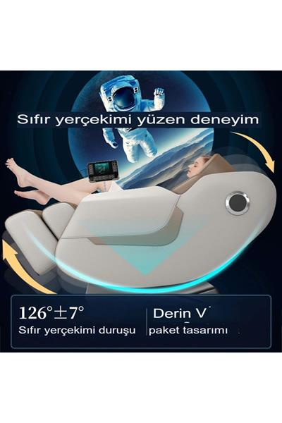 Megalux Profesyonel Isıtmalı Masaj Koltuğu Tüm Vucud Bel Sırt Kol Omuz Kalça Boyun Kafa Masajı
