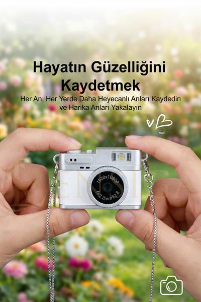 Mini HD Taşınabilir Kamera 1080P Video Kayıt Fotoğraf Çekim Cep Boy Mikro Kamera Seti