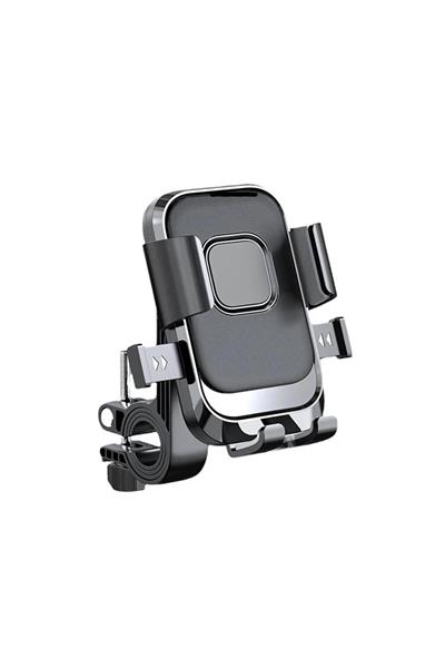 Motosiklet Scooter Bisiklet 360° Döner Gidon Aparatı Telefon Tutucu