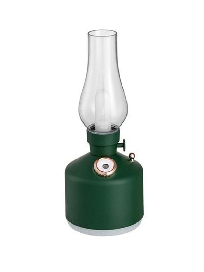 Nostalji Hava Nemlendirici Ile Led Işık Aromaterapi Difüzör Kablosuz Mist Maker Usb Şarj Edilebilir