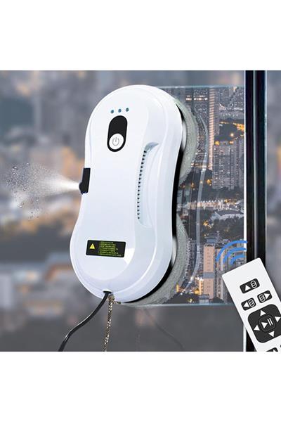 Robot Pencere Temizleme Makinesi, 2800Pa Akıllı Cam Temizleme Robotu, Uzaktan Kumandalı