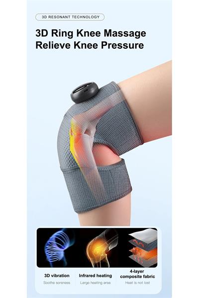 Şarjlı Dirsek Omuz Kol masaj aleti ısıtmalı titreşim tedavisi eklem fizyoterapi Masaj