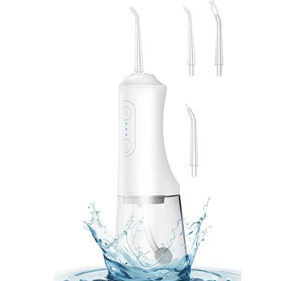 Şarjlı Taşınabilir Ağız Duşu Su Flosser Diş Temizleme Cihazı Çok Başlıklı Ağız Bakım Seti
