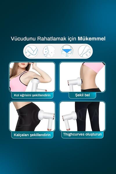 Selülit Egzersiz Masaj Aleti Cihazı Bölgesel incelmeye Yardımcı Vücut Masaj Aleti