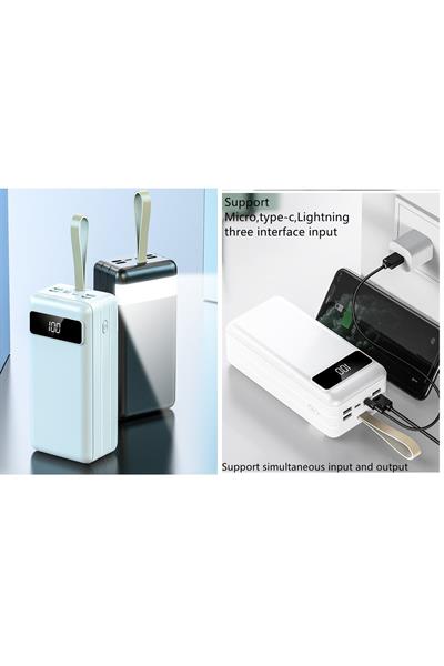 Süper büyük kapasiteli Powerbank 80.000 mah güç bankasıtaşınabilir Şarj aleti