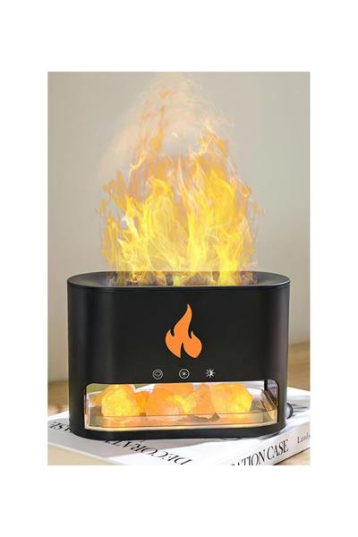 Taşınabilir 250ml Kapasiteli Led Modlu Aroma Yayıcı Tuz Hediyeli Hava Nemlendirici