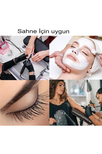 Taşlı Profesyonel Yarım Ay Ring Light Stand Led Işık Tırnak Kirpik Işık Led Manikür Işık Led