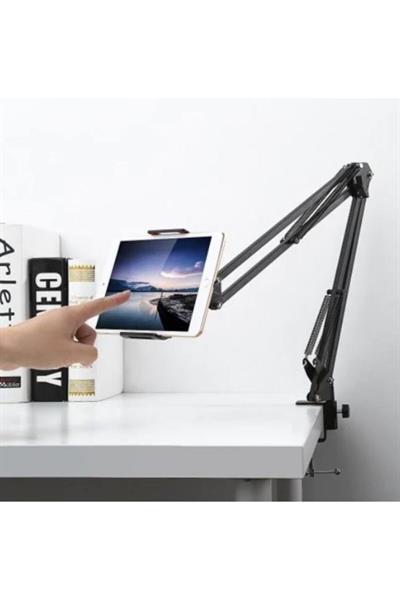 Telefon Fotoğraf Makinesi Projektör Ring Light Uyumlu Klipsli Mini Tripod Ayak Stand