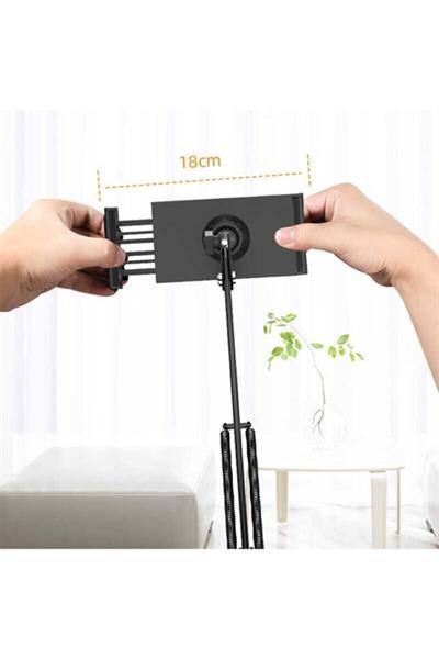 Telefon Fotoğraf Makinesi Projektör Ring Light Uyumlu Klipsli Mini Tripod Ayak Stand