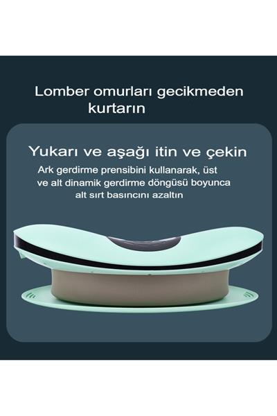 Termal Terapi Fonksiyon Derin Doku Ağrısı Giderici Sırt Masaj Aleti Titreşimli Bel Traksiyon Cihazı