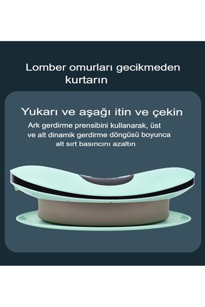 Titreşim Bel Traksiyon Cihazı Termal Terapi Fonksiyon Derin Doku Ağrısı Giderici Sırt Masaj Aleti