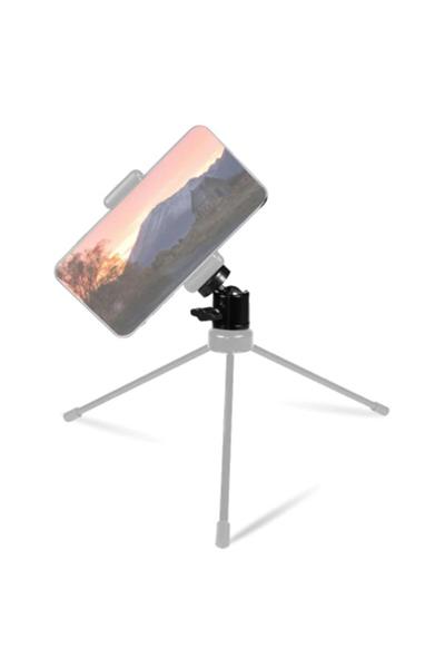 Tripod Slr Kamera Ve Ring Light Için 360 Derece Dönebilen Metal Mafsal Aparatı