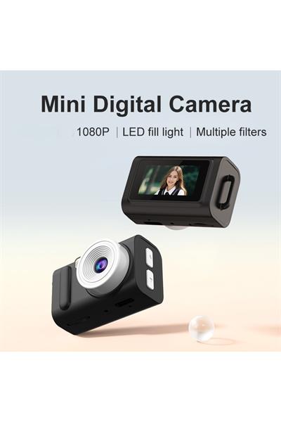 Ultra Kompakt Mini Dijital Kamera HD Video Fotoğraf Çekim Taşınabilir Cep Boy Kamera