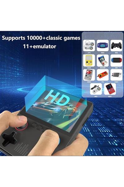 X6 Ekran Ips Oyun Konsolu Çift Joystick 11 Simülatörleri Nostaljik Çocuklar Için Video Oyun Konsolu