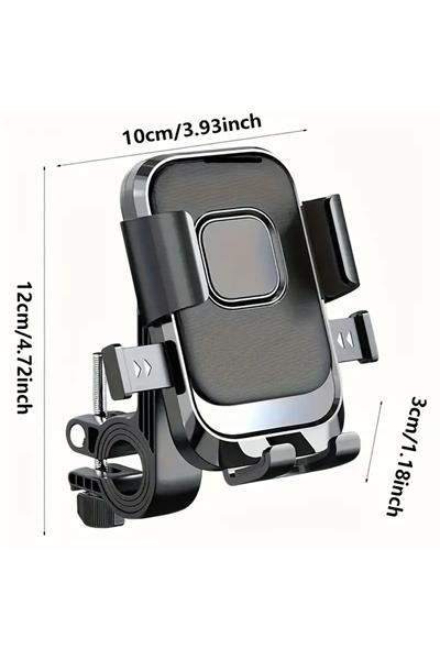 XY-088 Motosiklet & Bisiklet Telefon Tutucu Gidon Bağlantılı