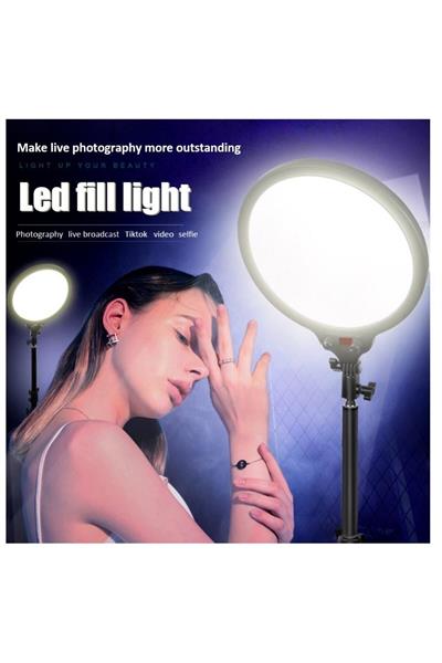 Yeni Profesyonel Ring Light Led Influencer Güzellik Salonu Tatto Tiktok Youtuber Çekim Dolgu Işığı