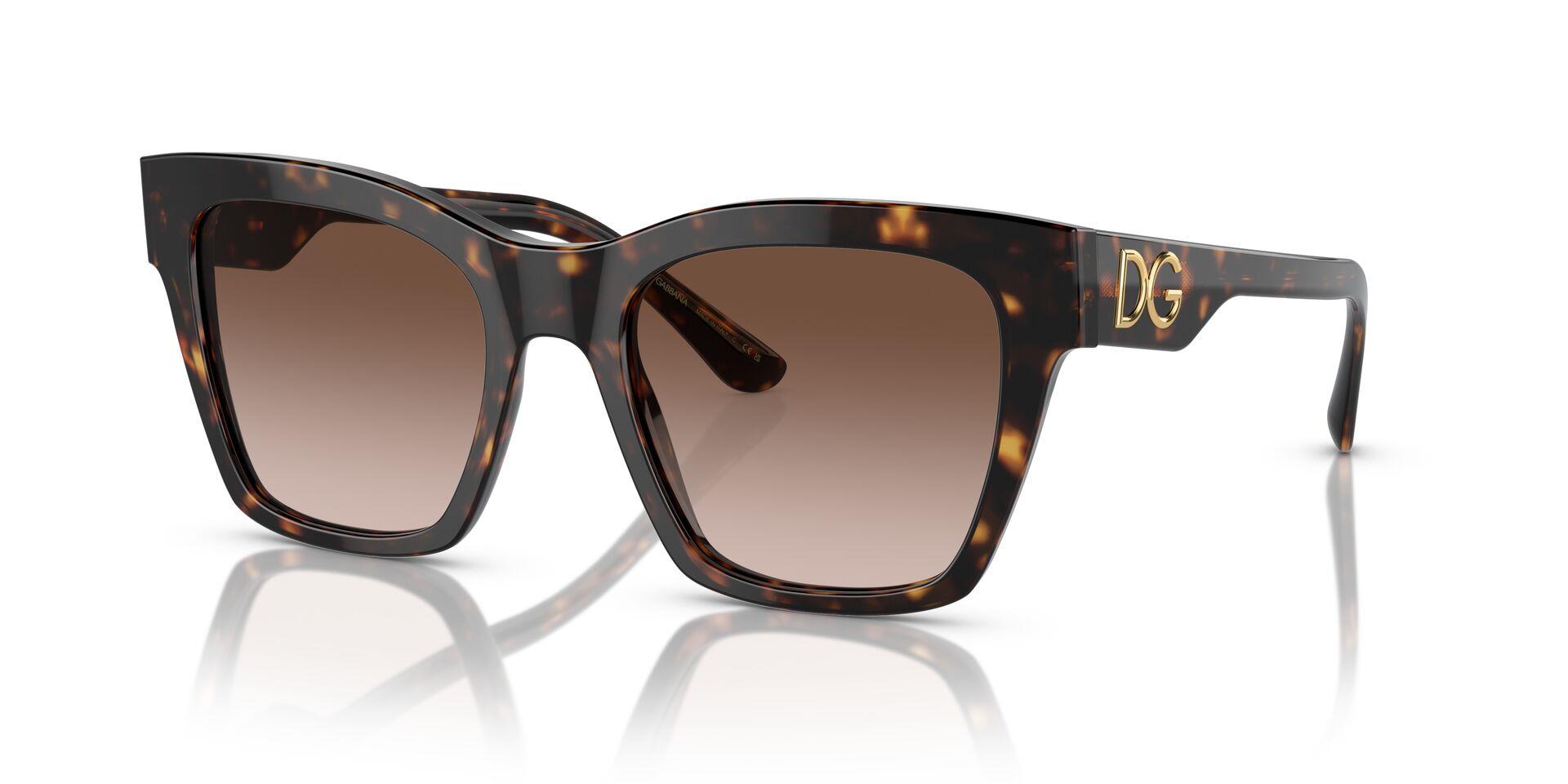Dolce&Gabbana DG 4384 502/13 53  Kahverengi Kadın Güneş Gözlüğü