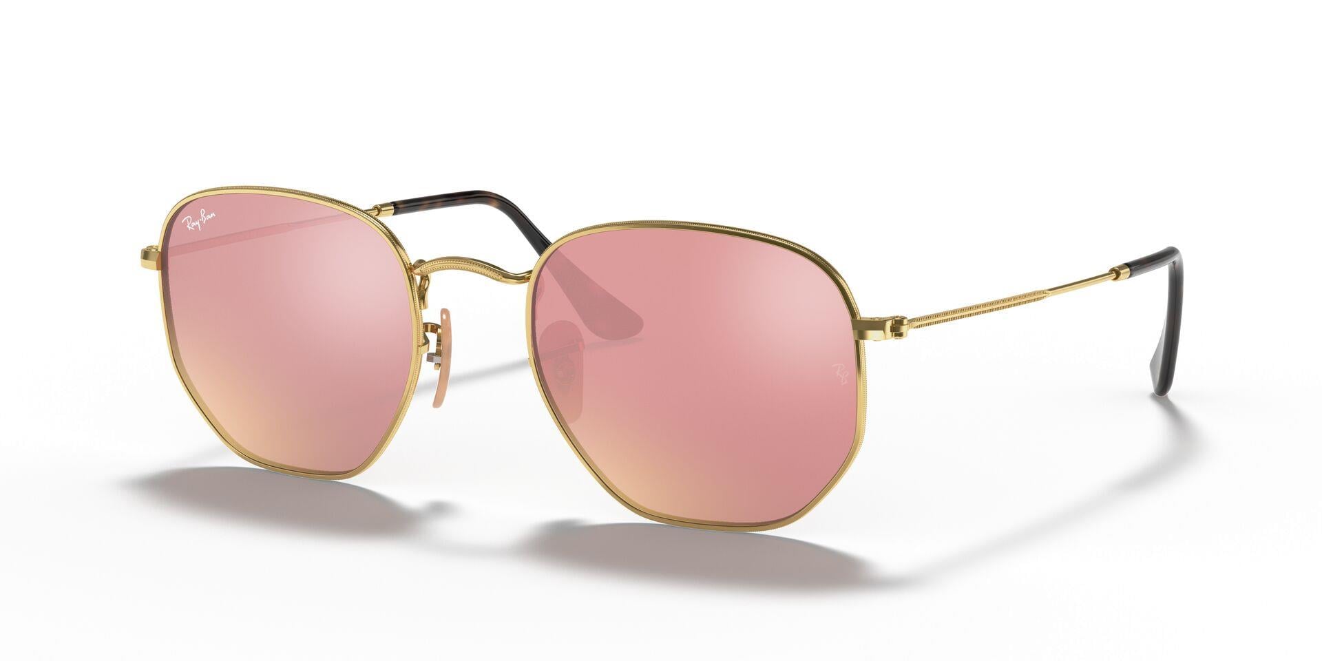 Ray-Ban RB 3548N 001/Z2 48 HEXAGONAL Güneş Gözlüğü