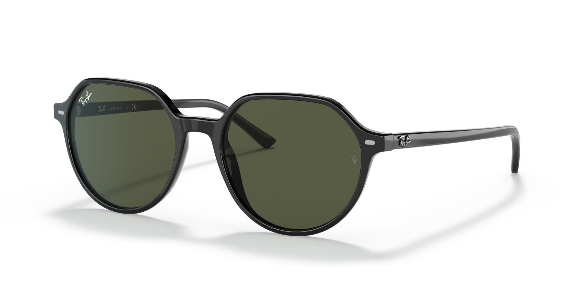 RAY-BAN RB 2195 901/31 53 UNISEX SİYAH OVAL ÇERÇEVE GÜNEŞ GÖZLÜĞÜ