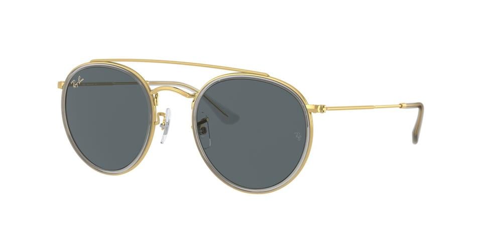 RAY-BAN RB 3647N 9210R5 51 UNISEX GOLD YUVARLAK ÇERÇEVE GÜNEŞ GÖZLÜĞÜ