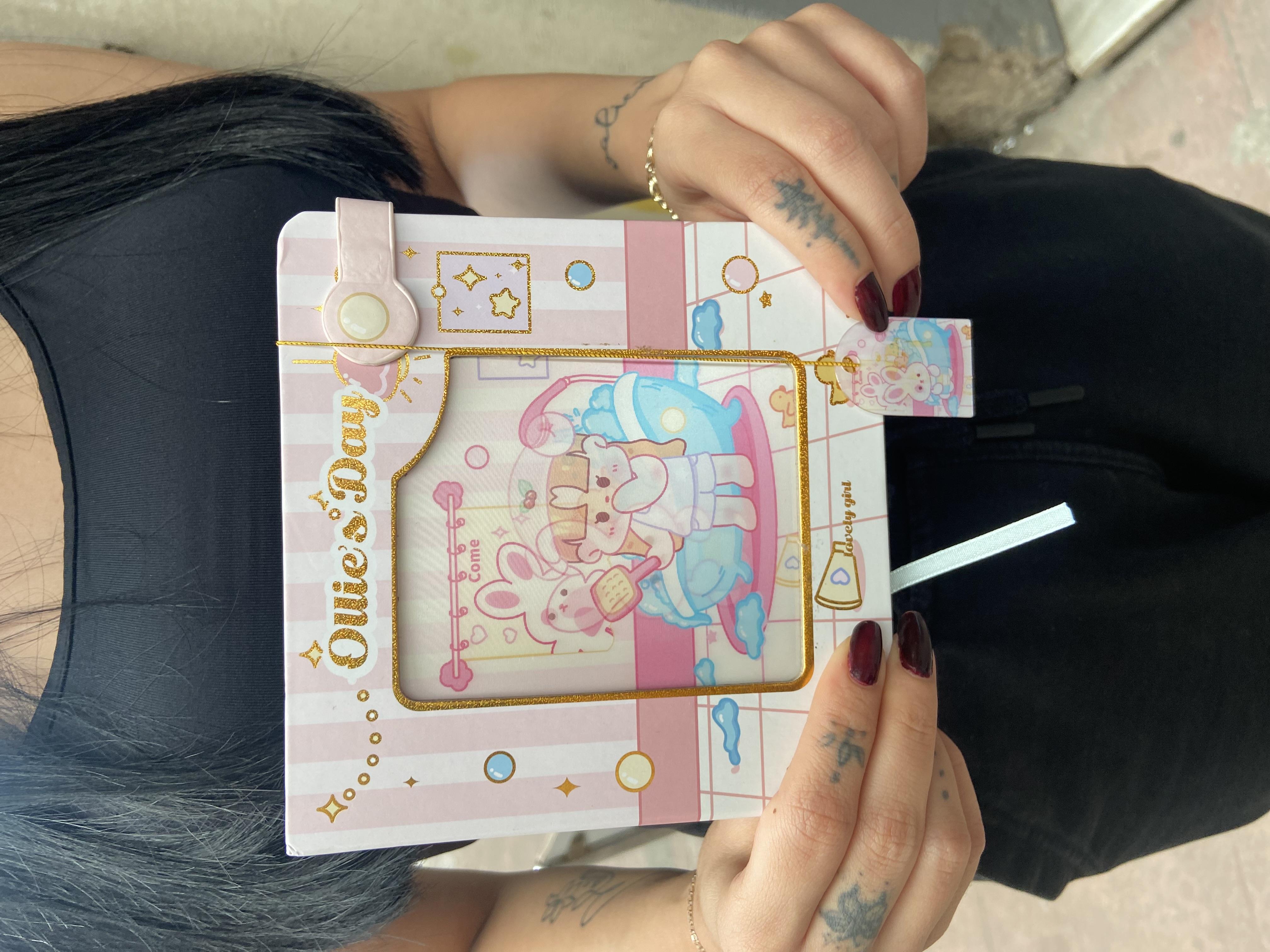 3 Boyutlu  Kawaii Renkli Sayfalı   Defter
