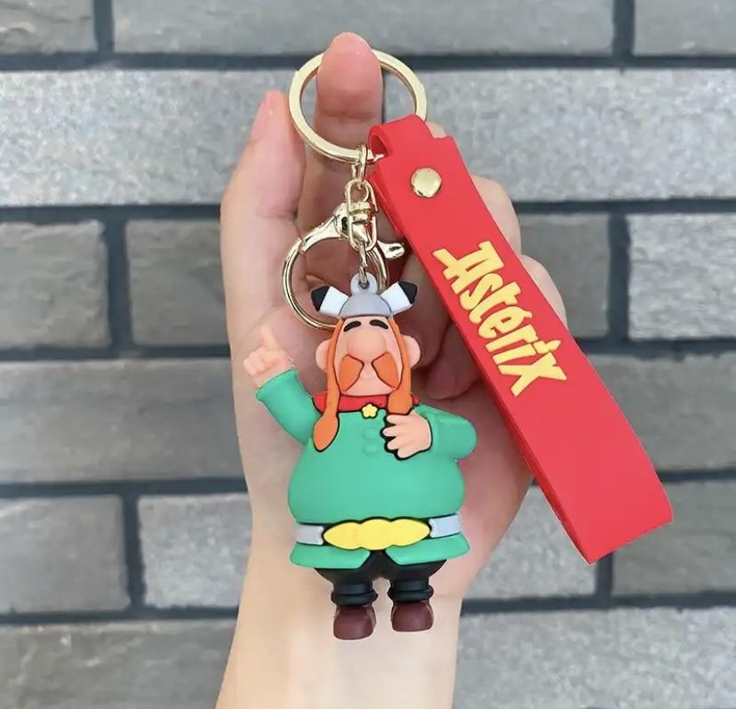 Asterix Silikon Anahtarlık Çanta Süsü
