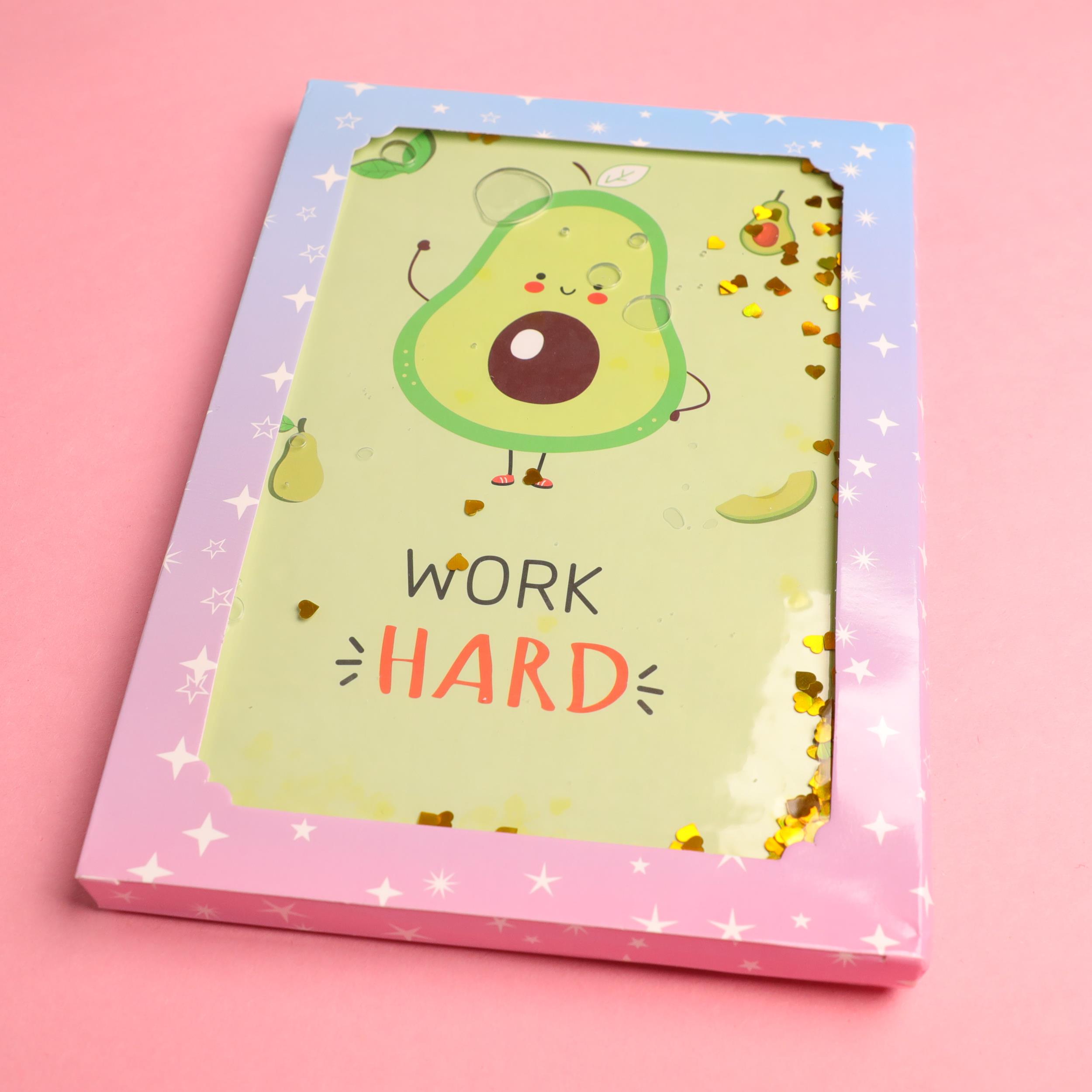 Avakado  Sulu Simli Defter Çizgili