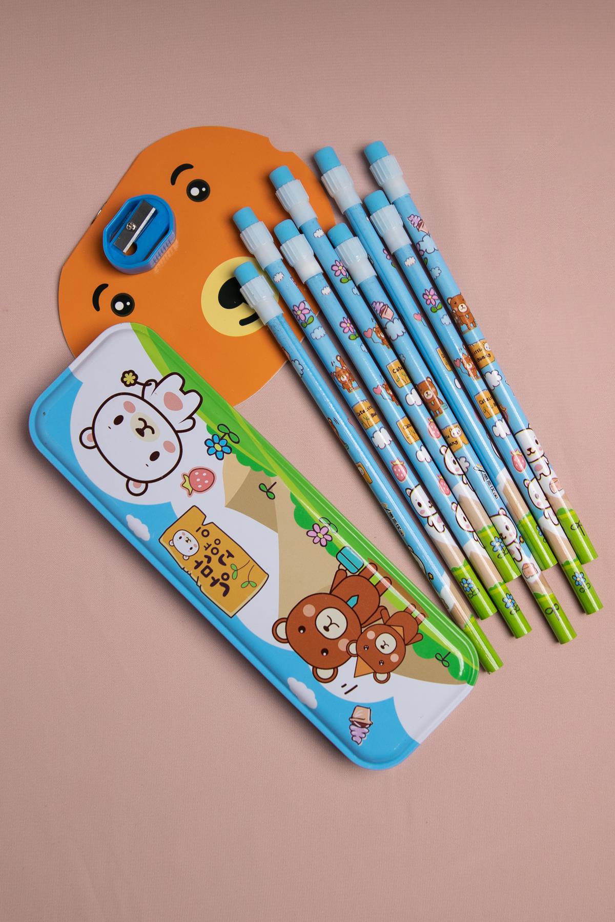 Ayıcıklı Defter Kalem Set
