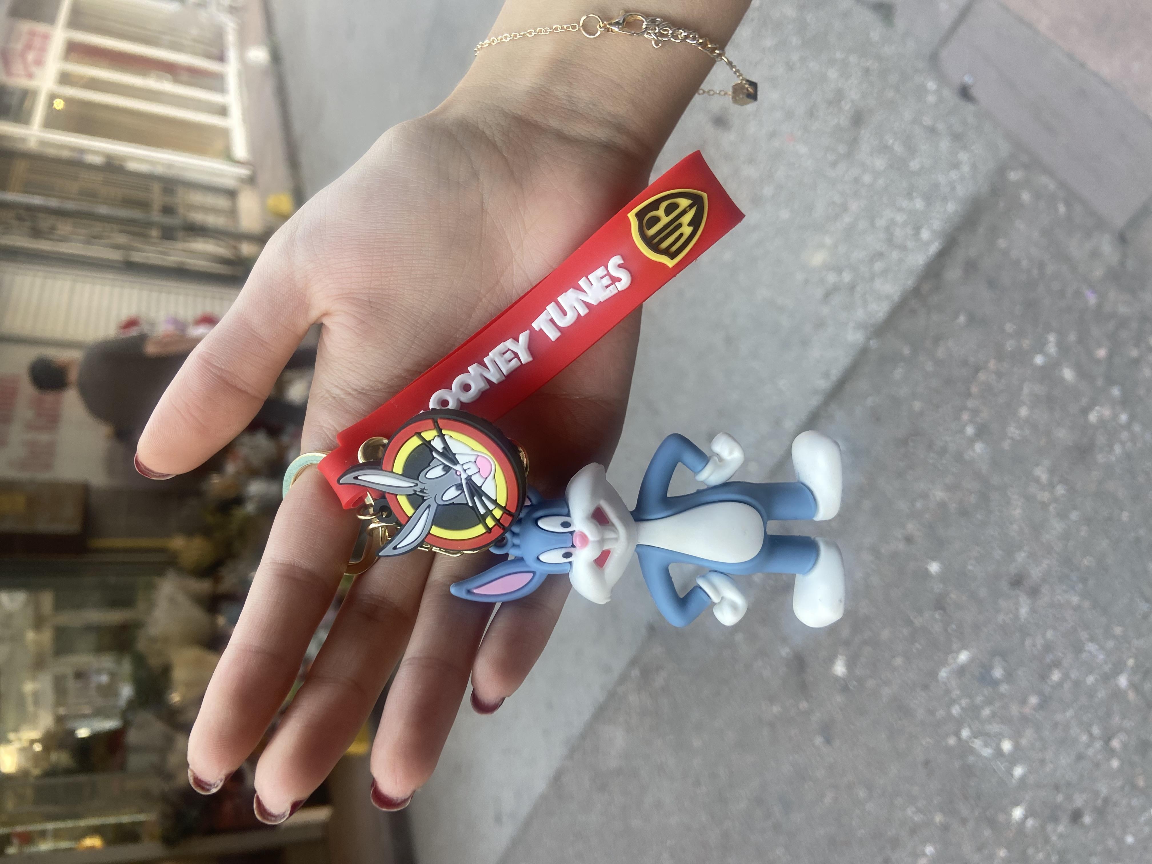 Bugs Bunny 3D Karakter Silikon Anahtarlık