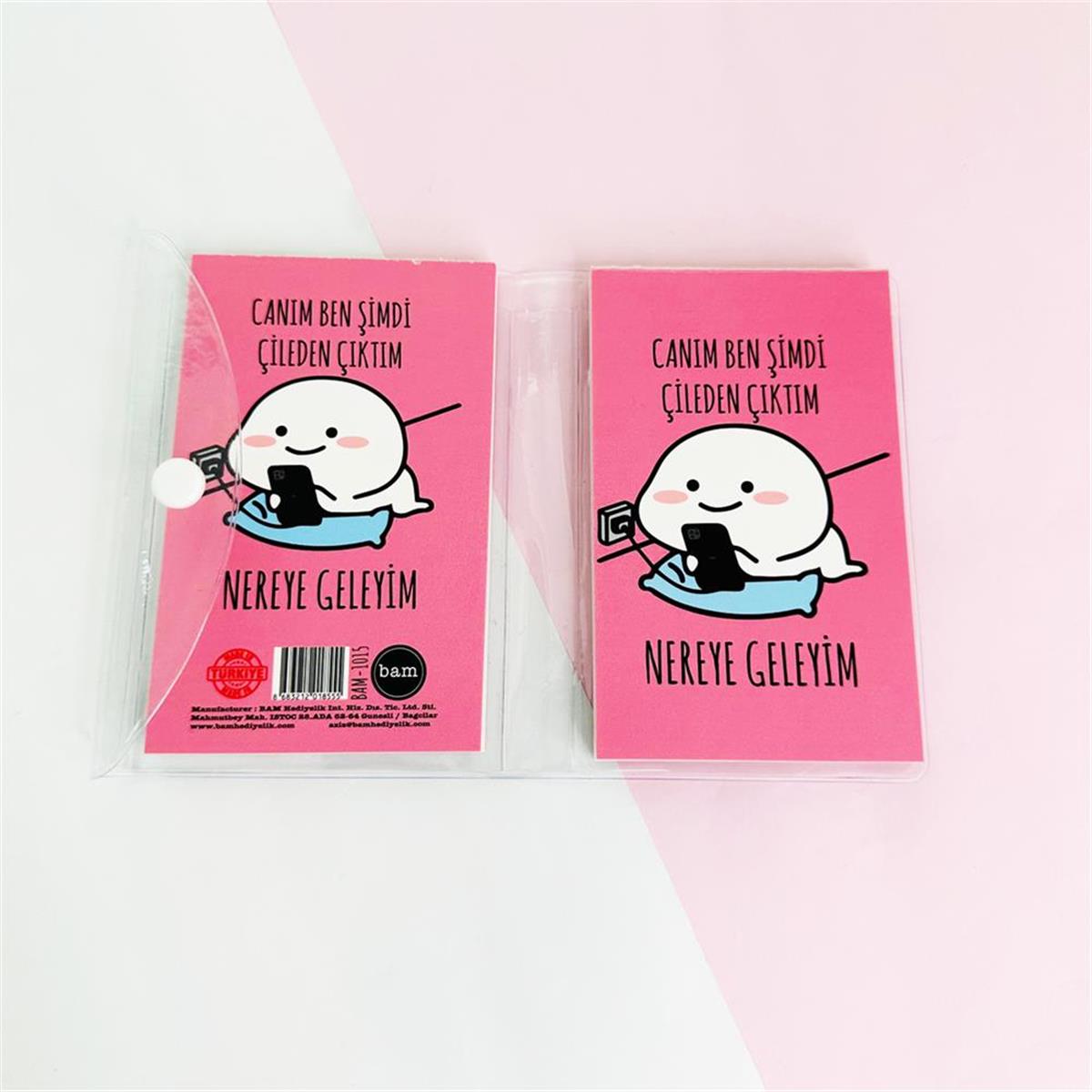 Canım Ben Şimdi Pp Mini Çanta Defter