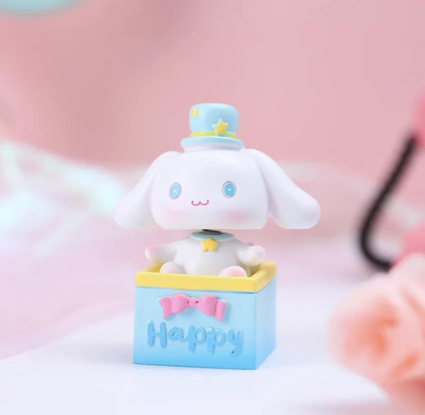 Cinnamoroll Figürlü Sallanan Kafa Masaüstü  Dekoratif Süs