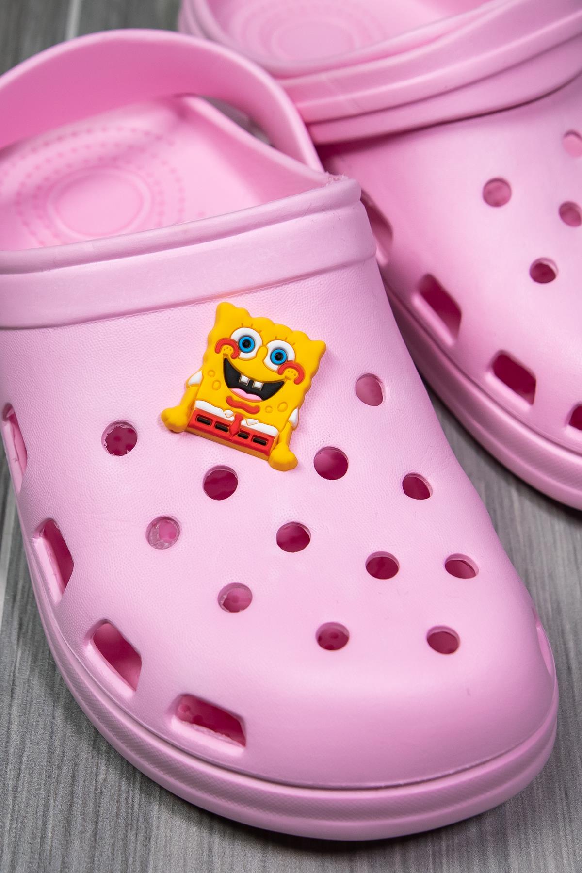 Crocs Terlik Süsü Jibbitz Set Sünger Bob