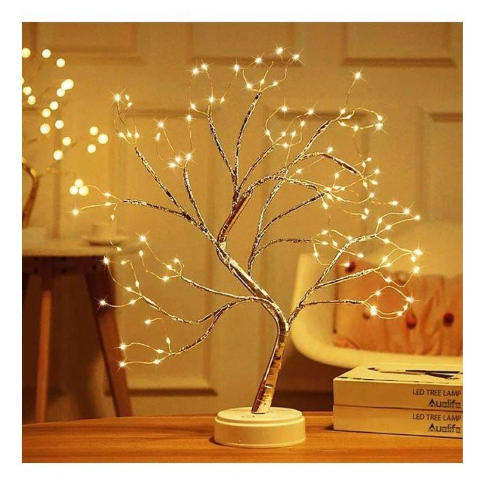 Dekoratif 108 LED 3D Masa üstü Ağaç Lamba