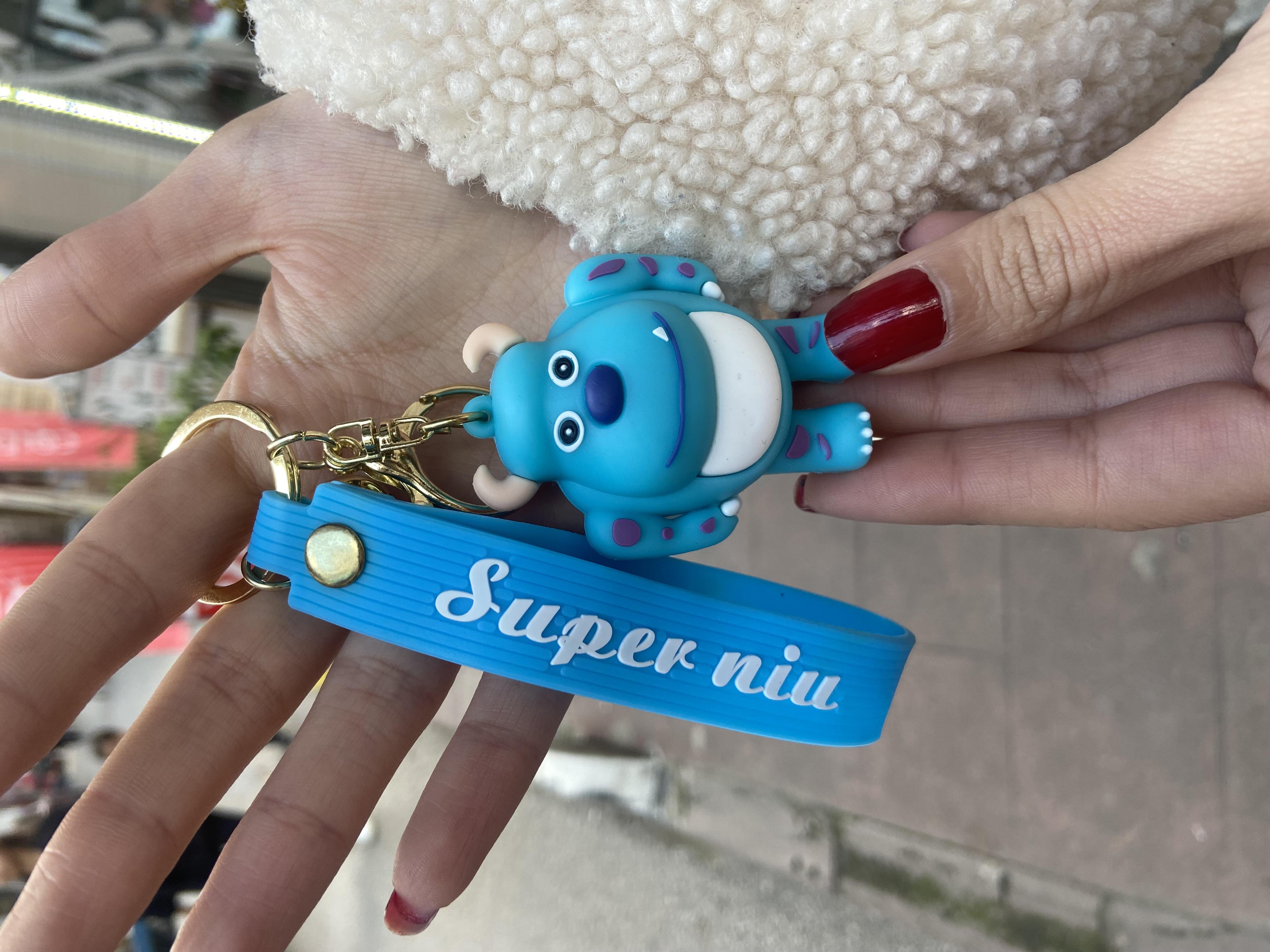 Disney Monsters Sevimli Canavar Anahtarlık Çanta Süsü 