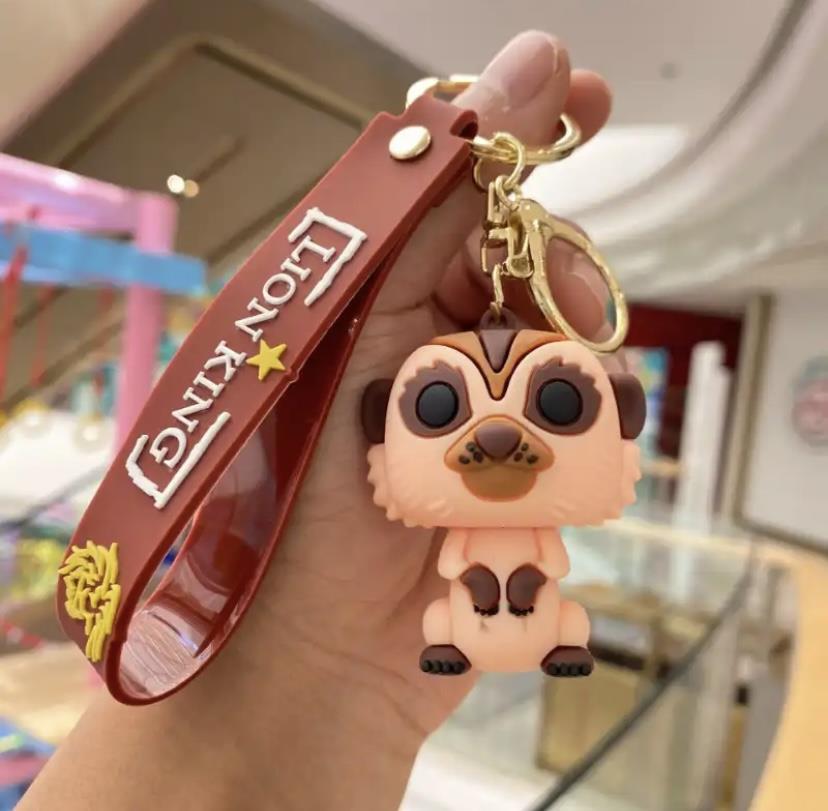 Disney  Simba Karakterleri  Timon  Silikon Anahtarlık Çanta Süsü