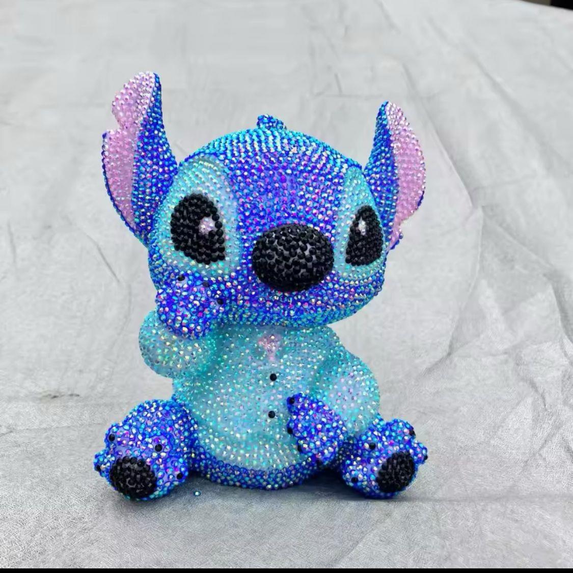 Disney Stitch 3D Kendin Yap Diy Elmas Mozaik Yapıştırma Figür Kumbara