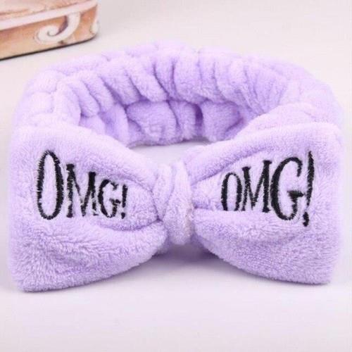 Fiyonklu OMGPeluş Saç Bandı Bandana 