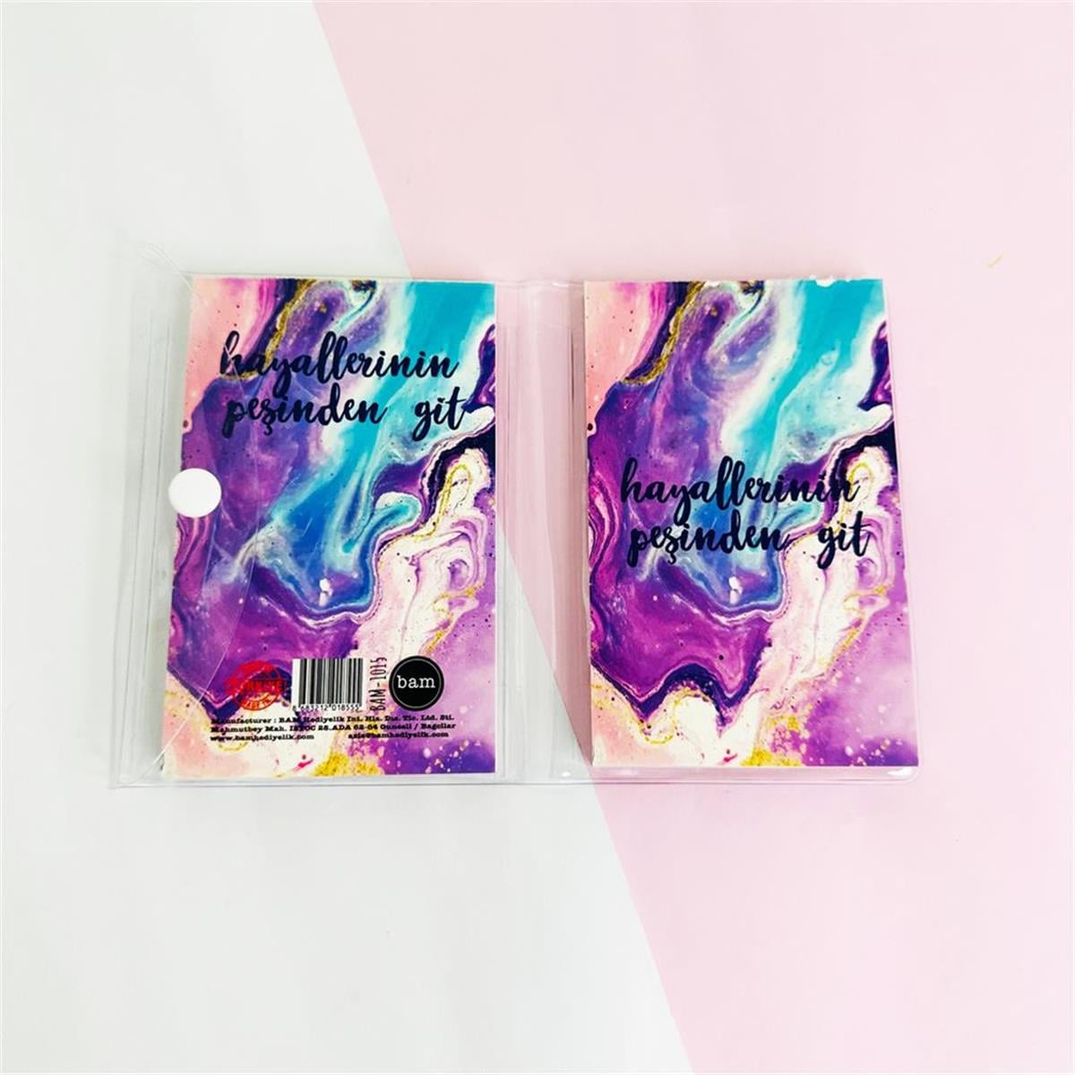 Hayallerinin Peşinden Git Pp Mini Çanta Defter