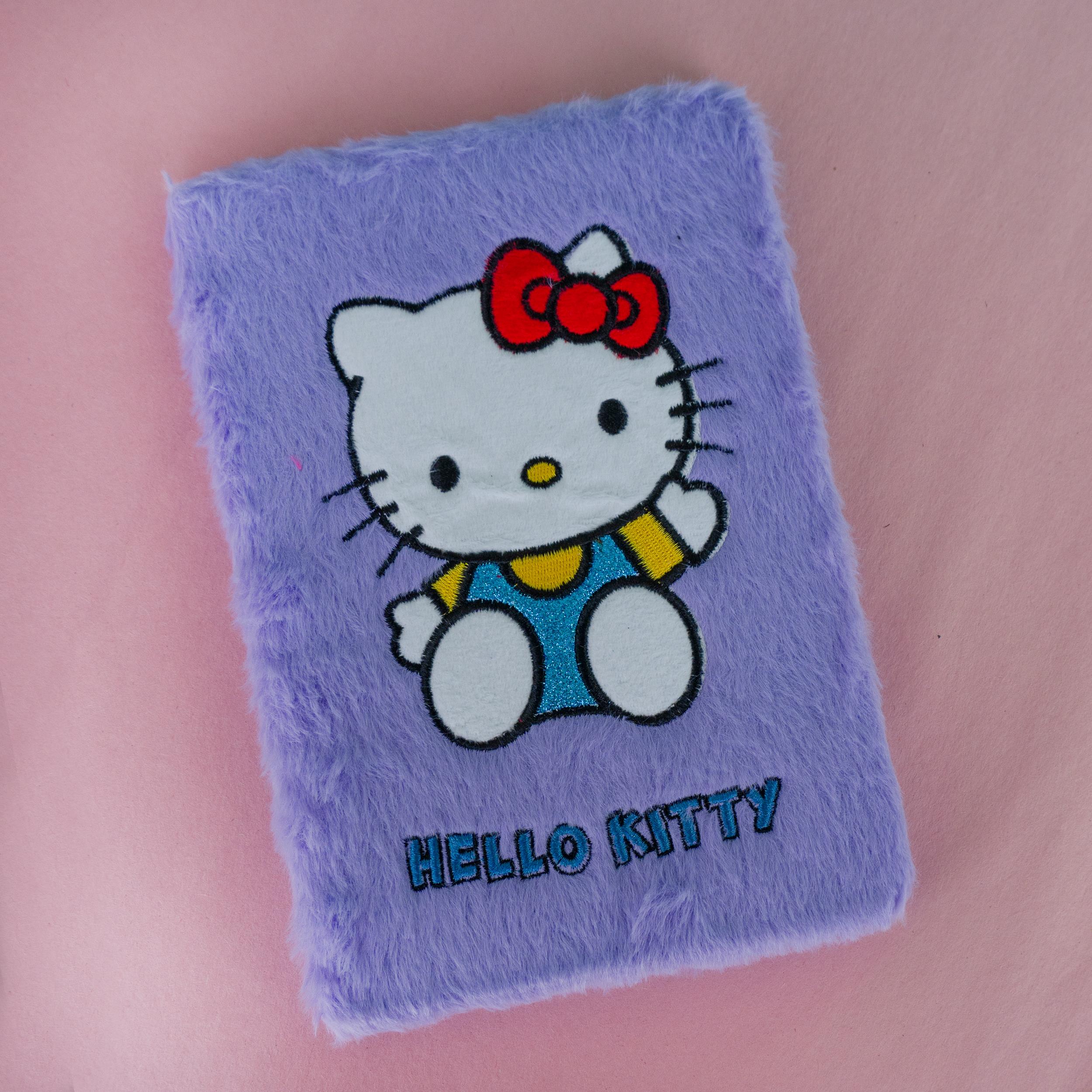 Hello Kitty Tasarımlı Çizgili Yeni Model Defter