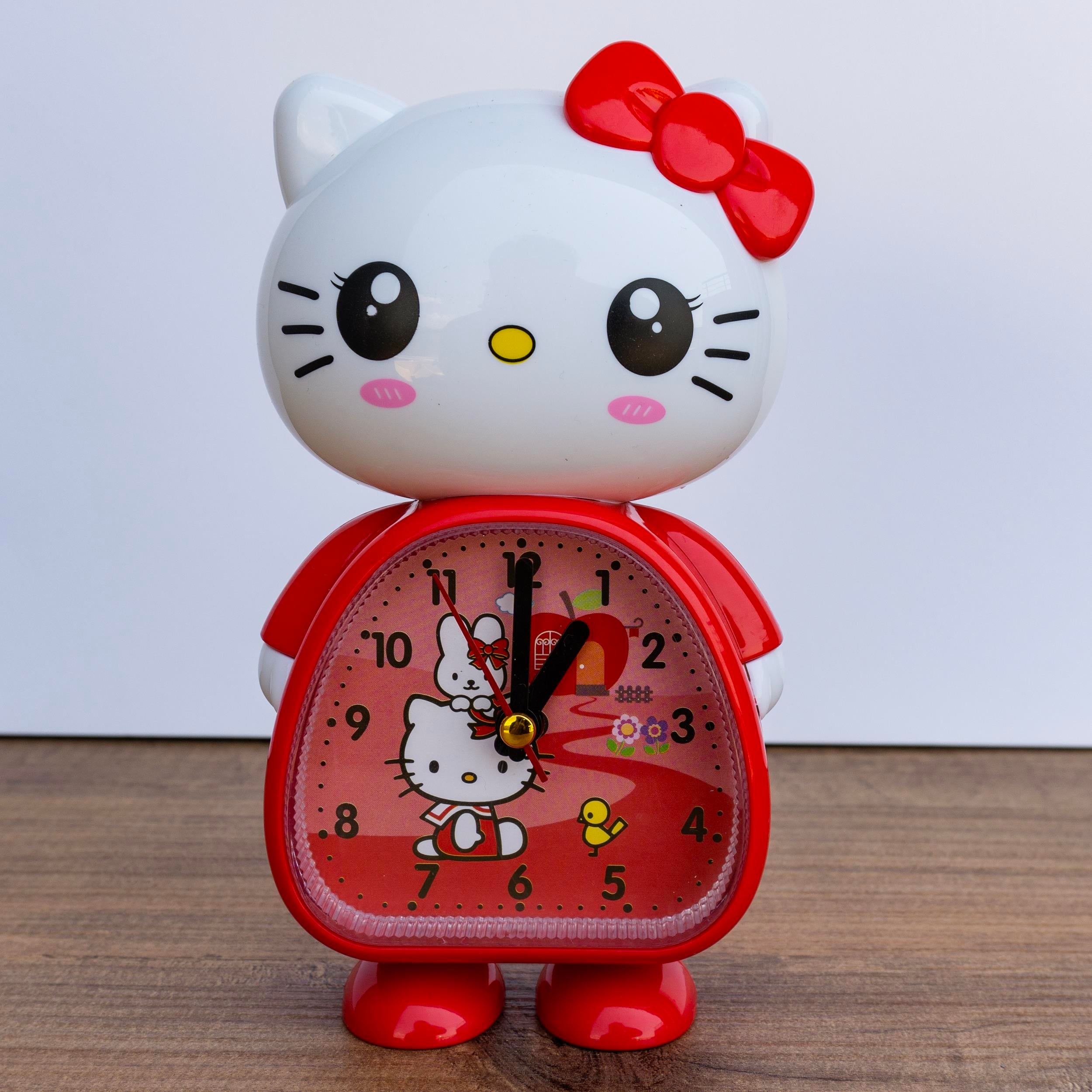 Hello Kitty Tasarımlı Masa Saati