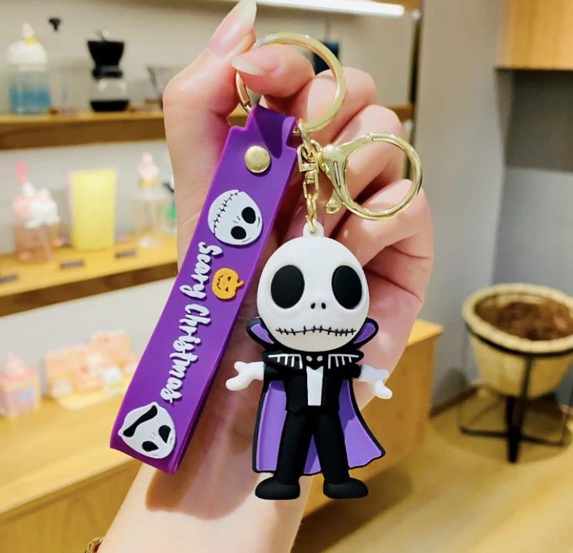 Jack Skellington Silikon Anahtarlık Moden 2