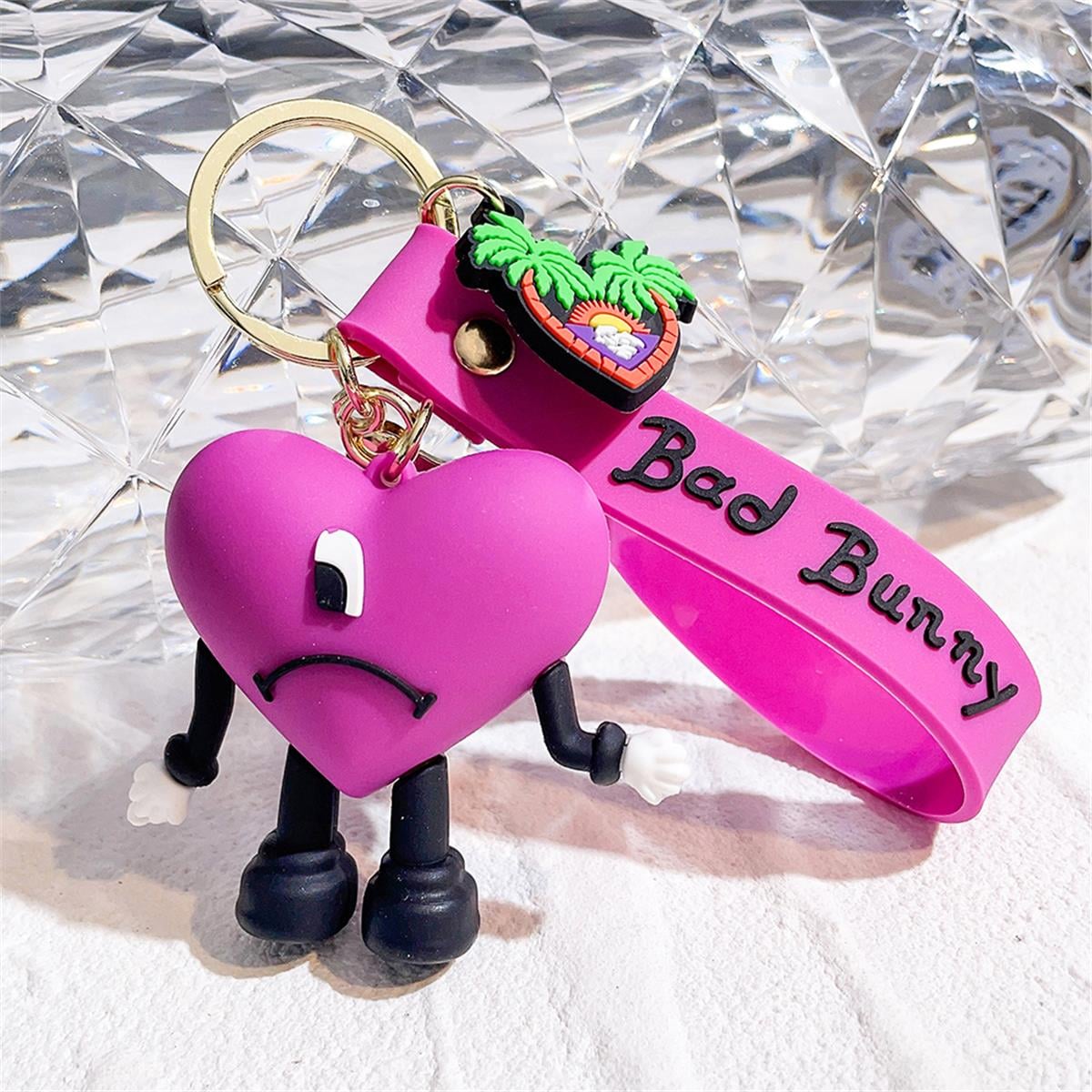 Kötü Bunny Bad Bunny Anahtarlık Ve Çanta Aksesuarı