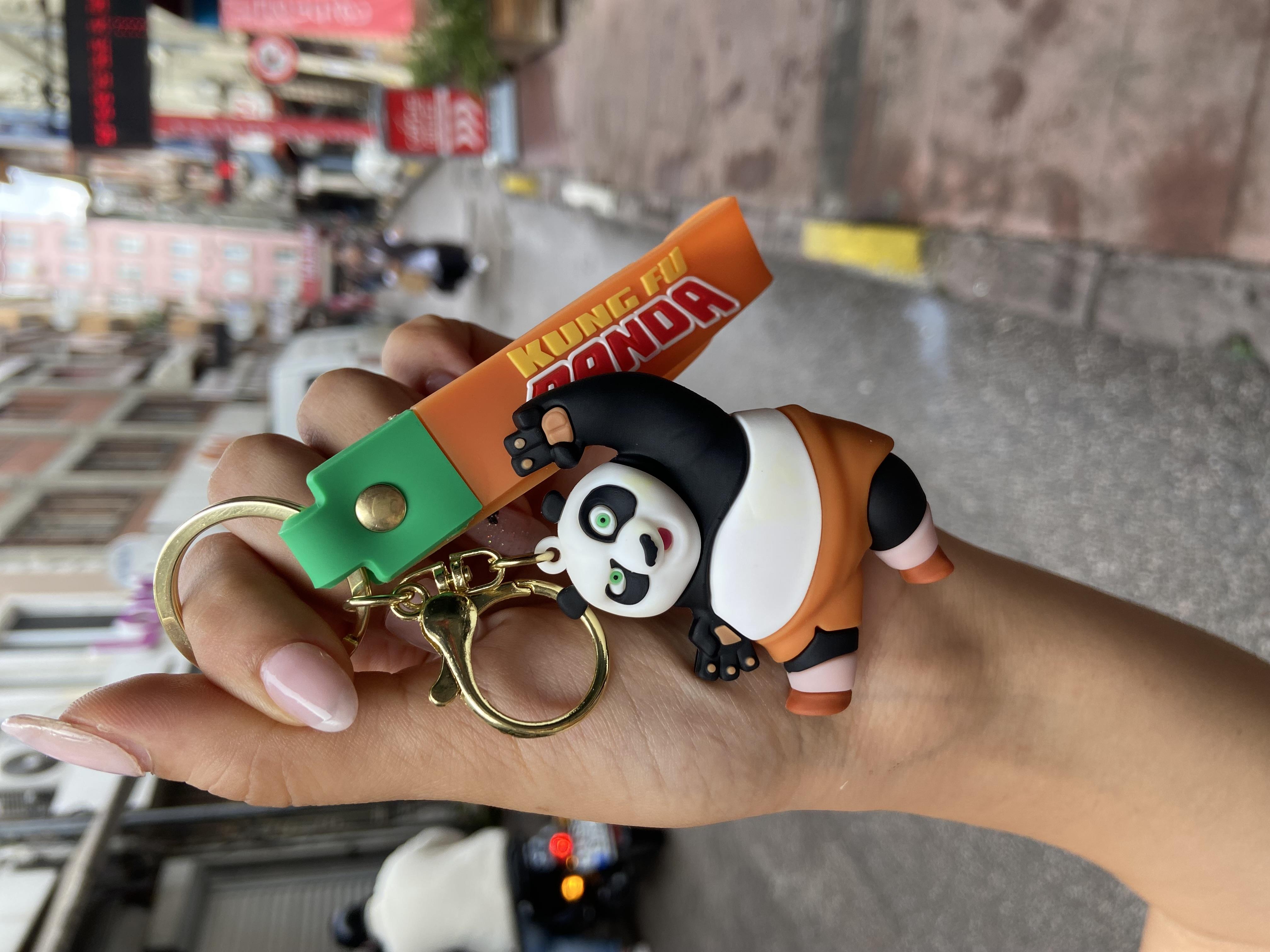 Kung Fu Panda -Sevimli Panda Anahtarlık ve Çanta Süsü