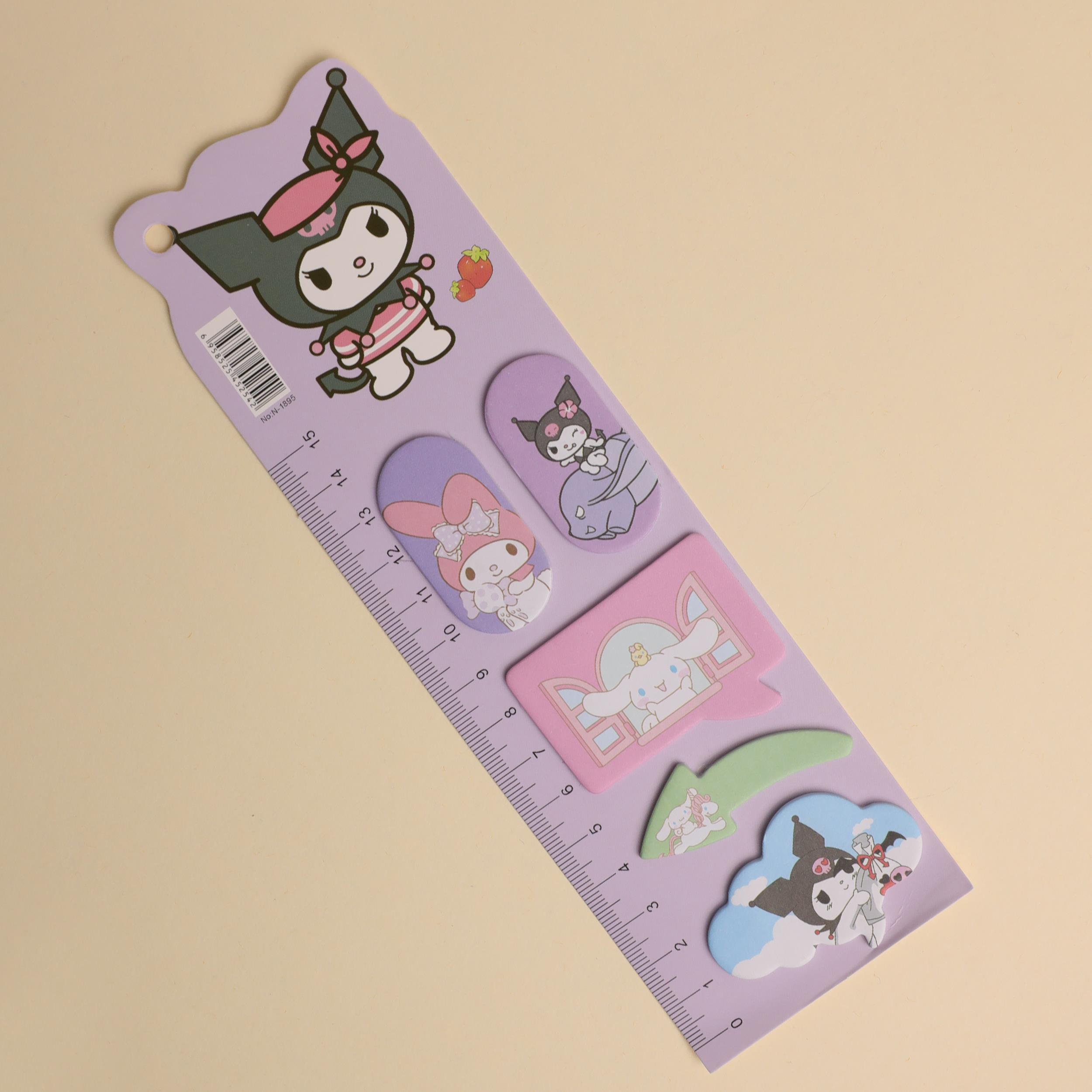 Kuromi Tasarımlı Poat-ıt Set 4  Renk  