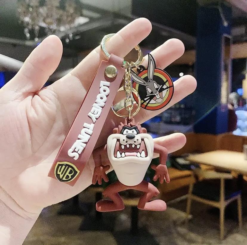 Looney Tunes Tazmanya Canavarı Anahtarlık Ve Çanta Aksesuarı